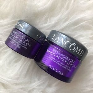 Lancôme renergie lift night cream & eye cream set